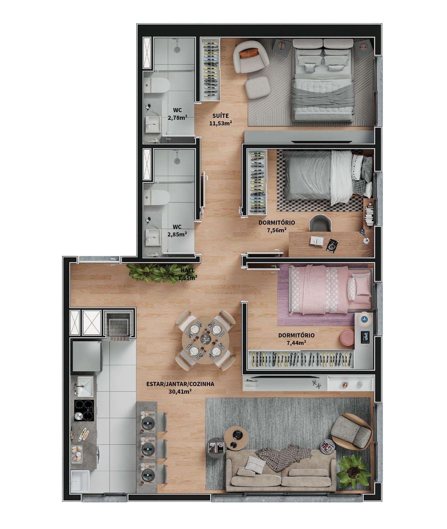 Varandas 20 de Setembro - Flex Inc