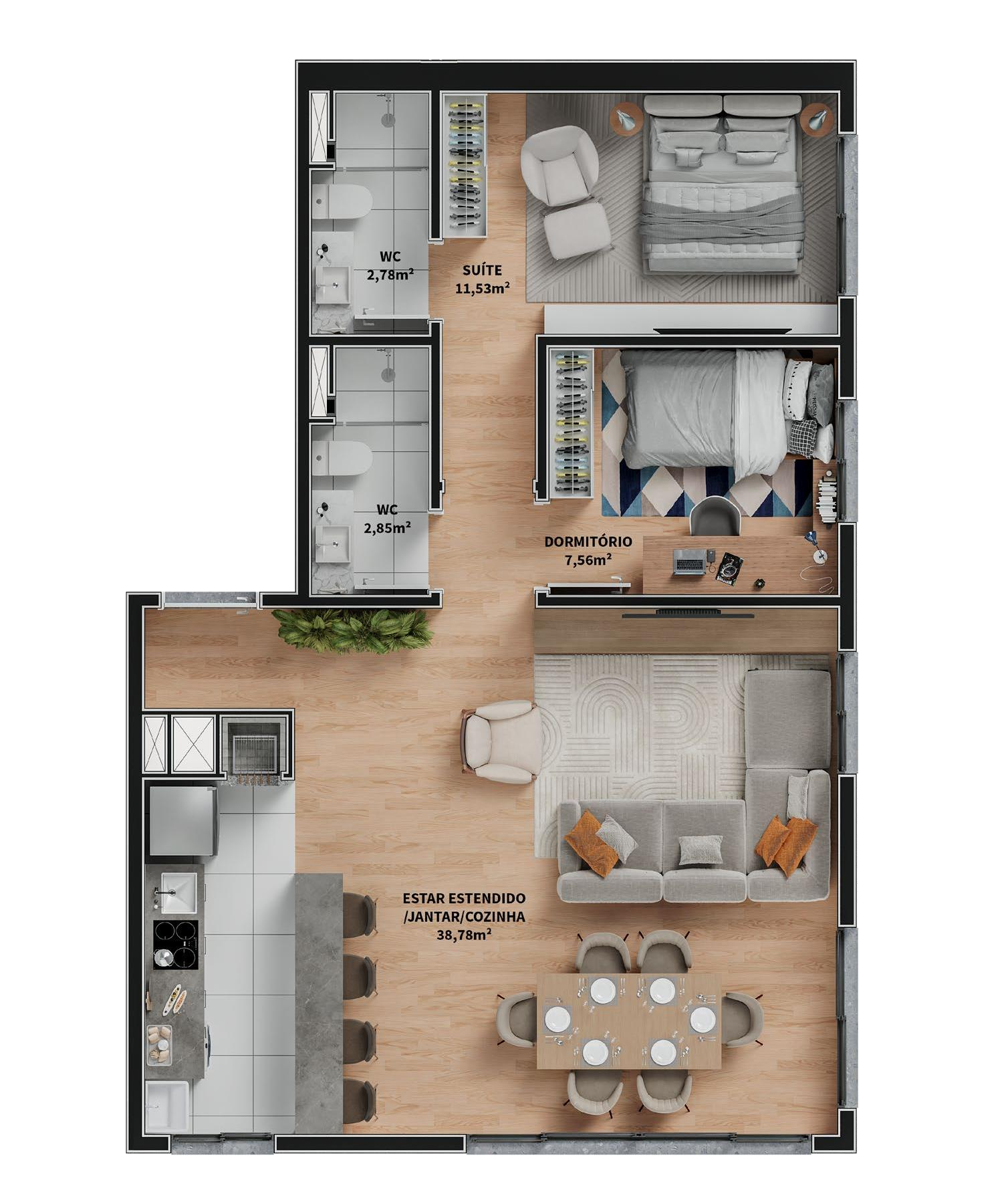 Varandas 20 de Setembro - Flex Inc