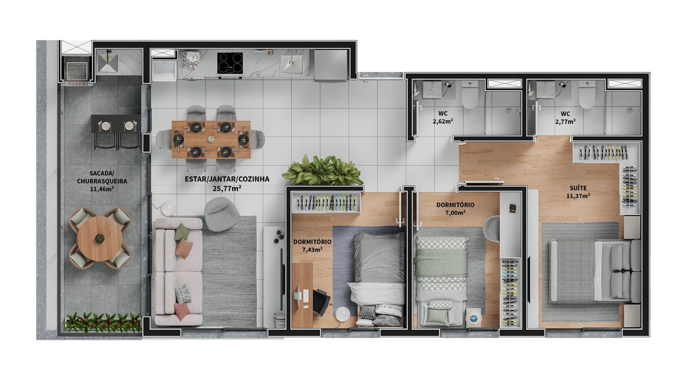 Varandas 20 de Setembro - Flex Inc