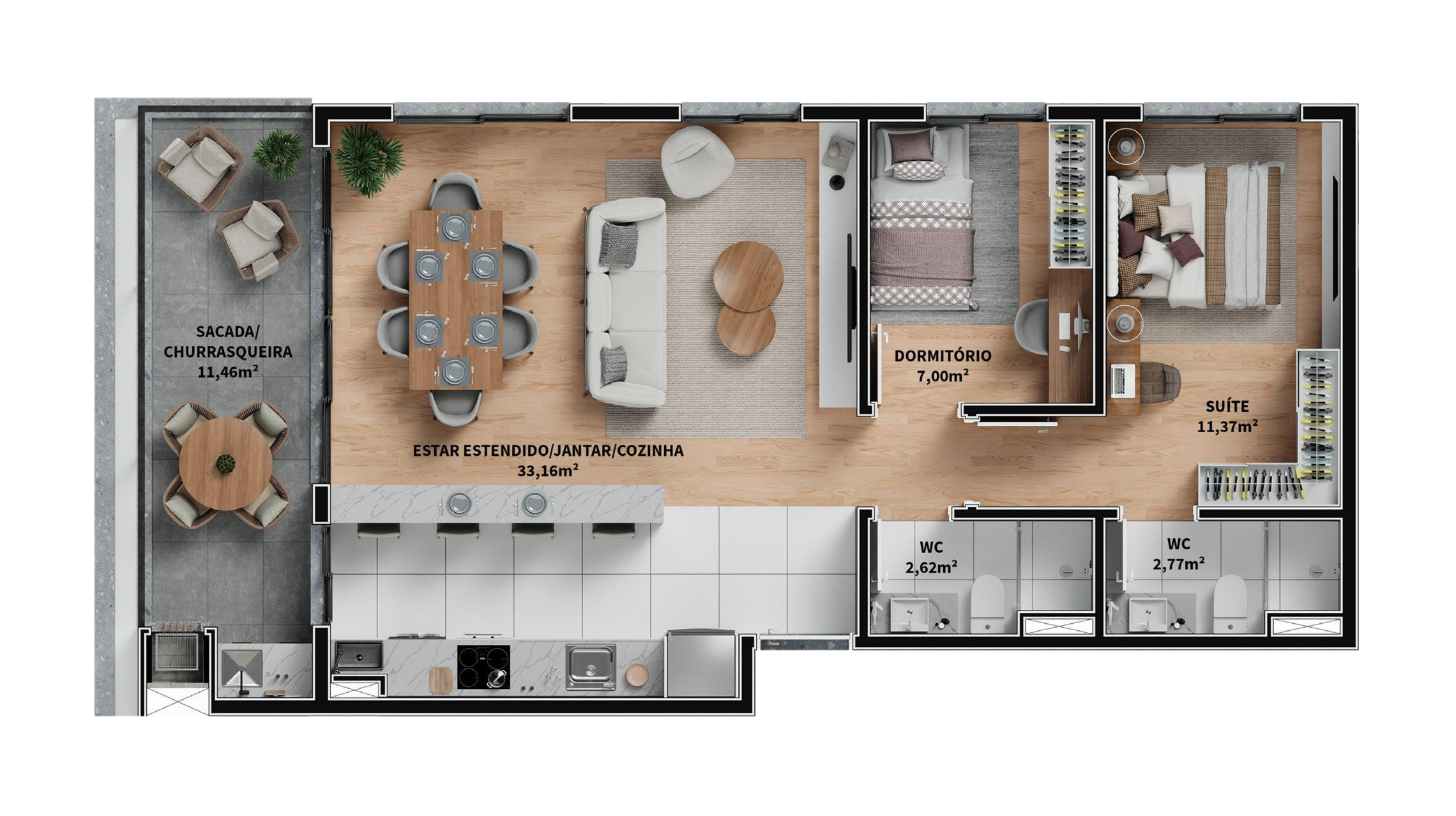 Varandas 20 de Setembro - Flex Inc