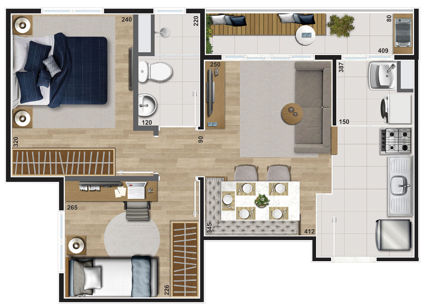 Rise Condomínio Clube - Fase 1