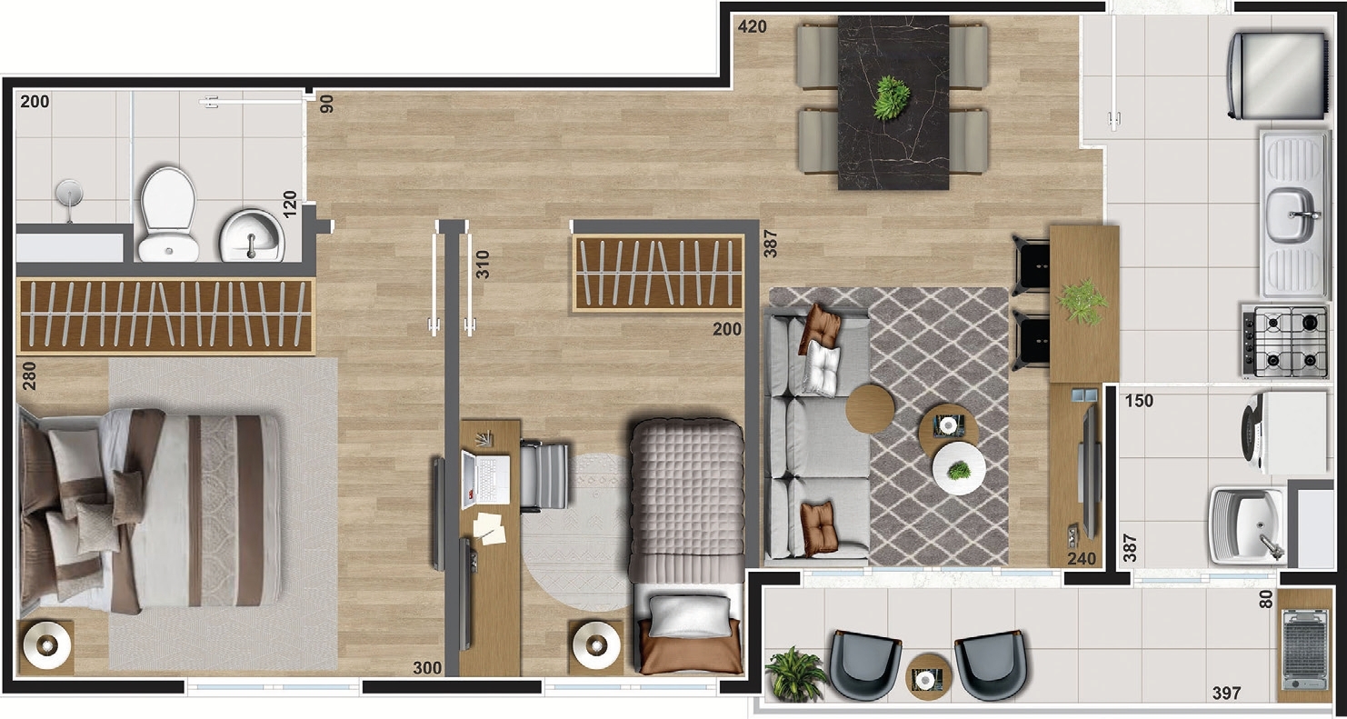 Rise Condomínio Clube - Fase 1
