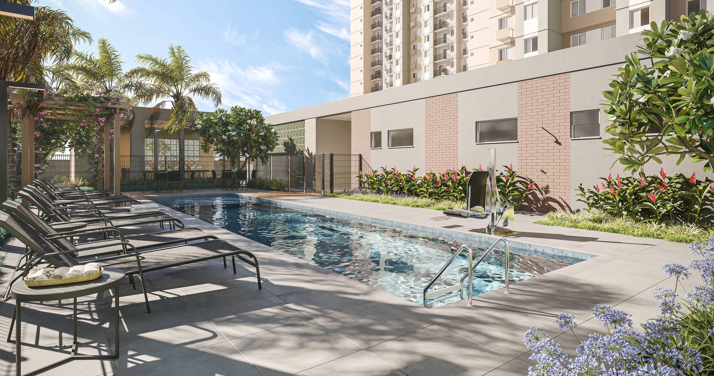 Residencial Multifamiliar de 2 quartos, 42m² no bairro Chácaras Dona Gê, em Goiânia | Eu Corretor