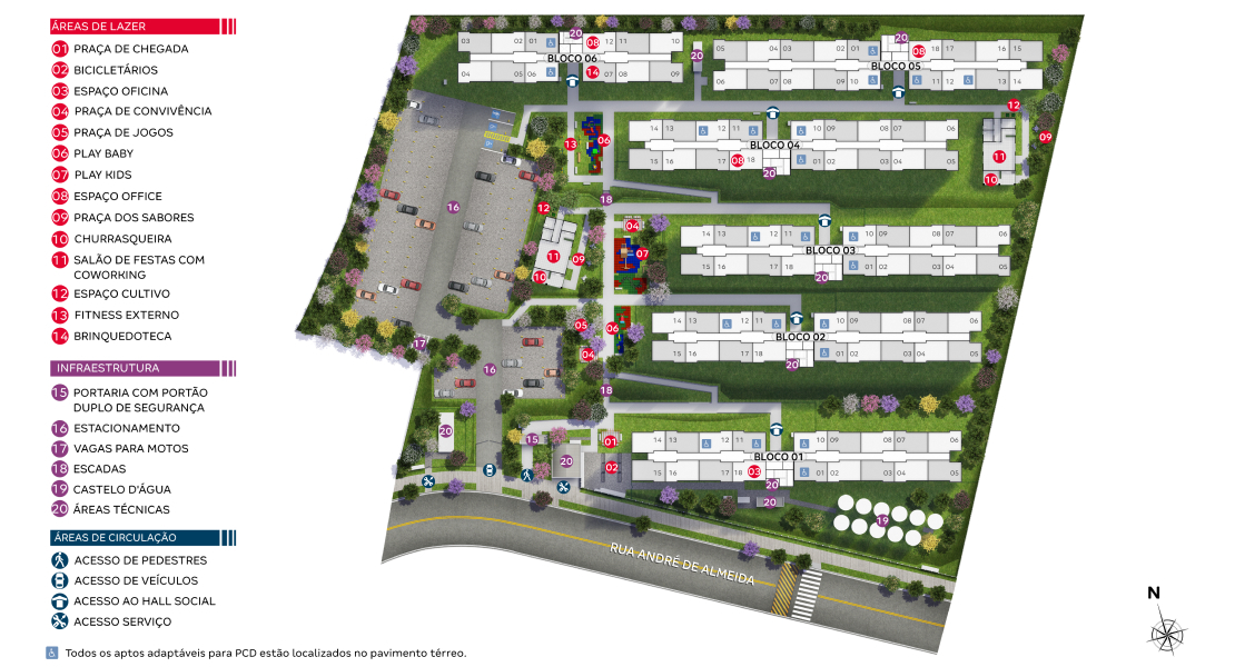Viva Parque do Carmo - Fase 1 Viva Parque do Carmo - Fase 1
