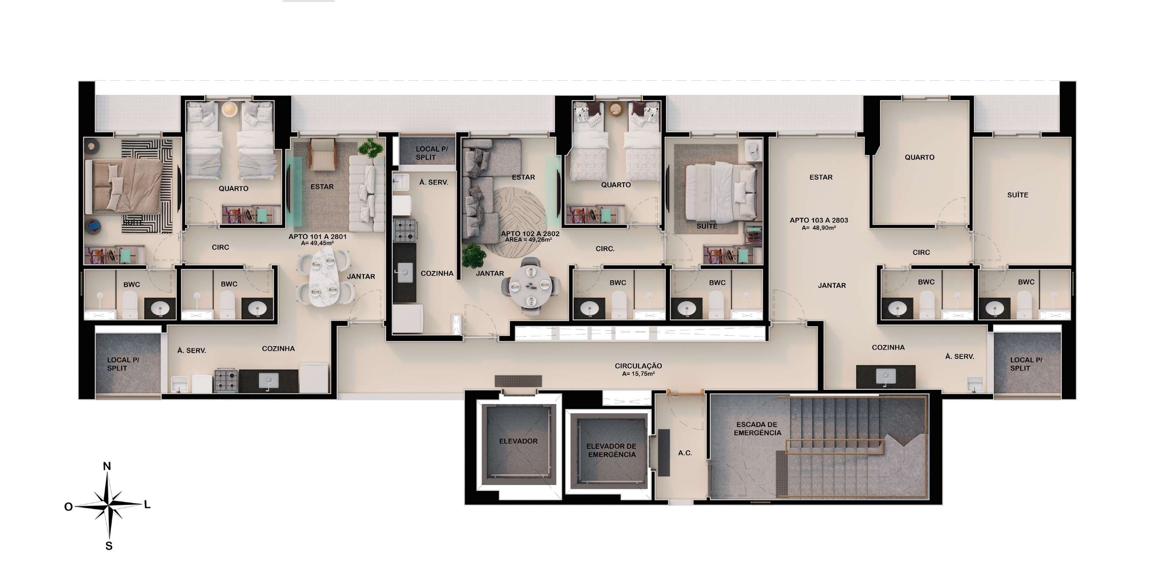 Rosarinho Prince Vanguard - Pernambuco Construtora
