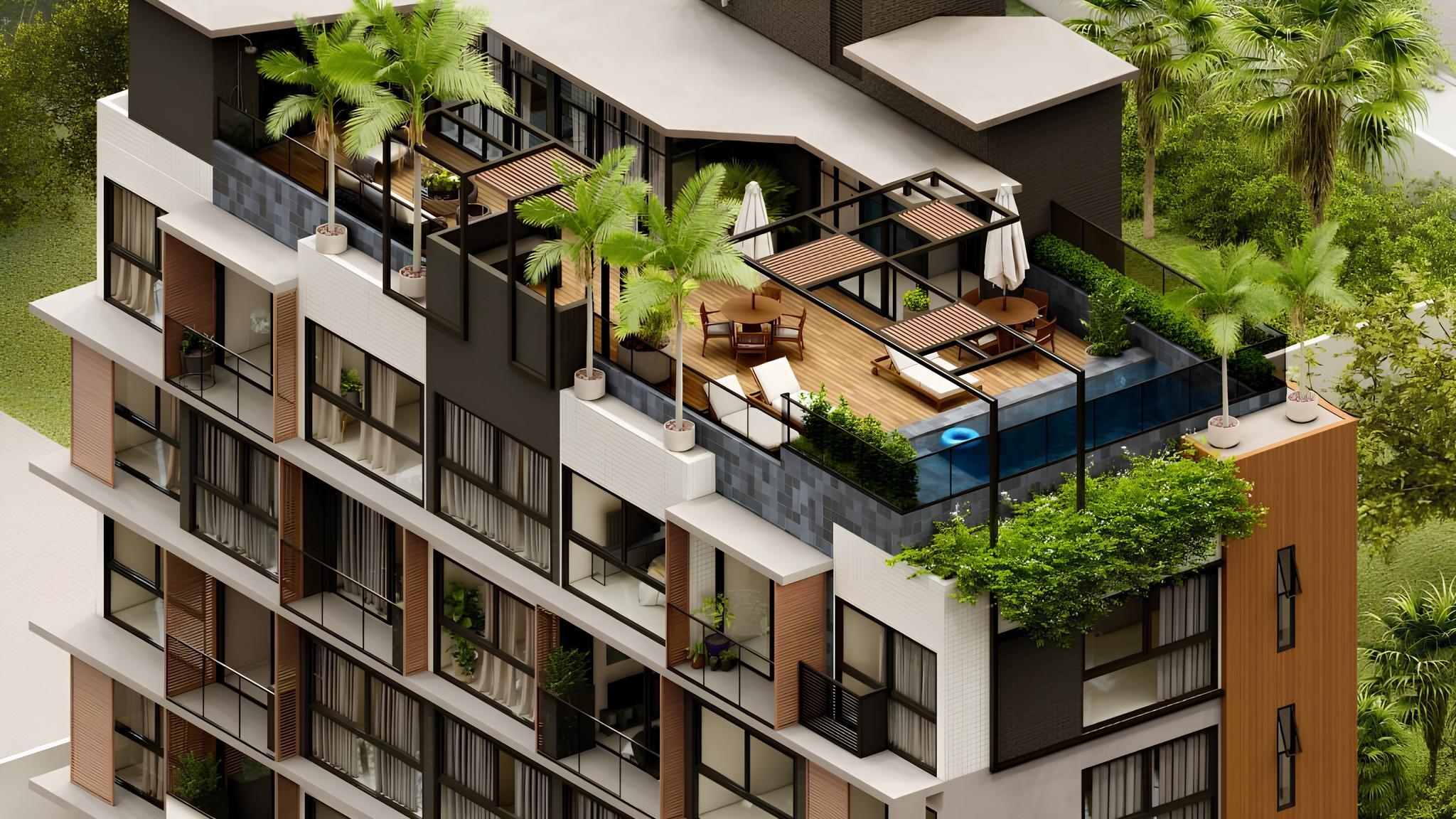 Residencial Multifamiliar de 1 quarto, 24m² no bairro Intermares, em Cabedelo | Eu Corretor