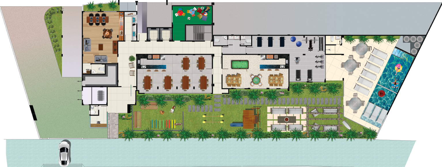 The Garden Residence - Espaço 3 Incorporações RS