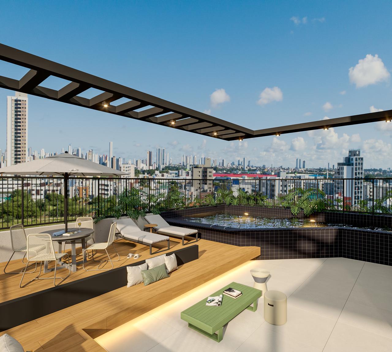 Residencial Multifamiliar de 2 quartos, 56m² no bairro Aeroclube, em João Pessoa | Eu Corretor