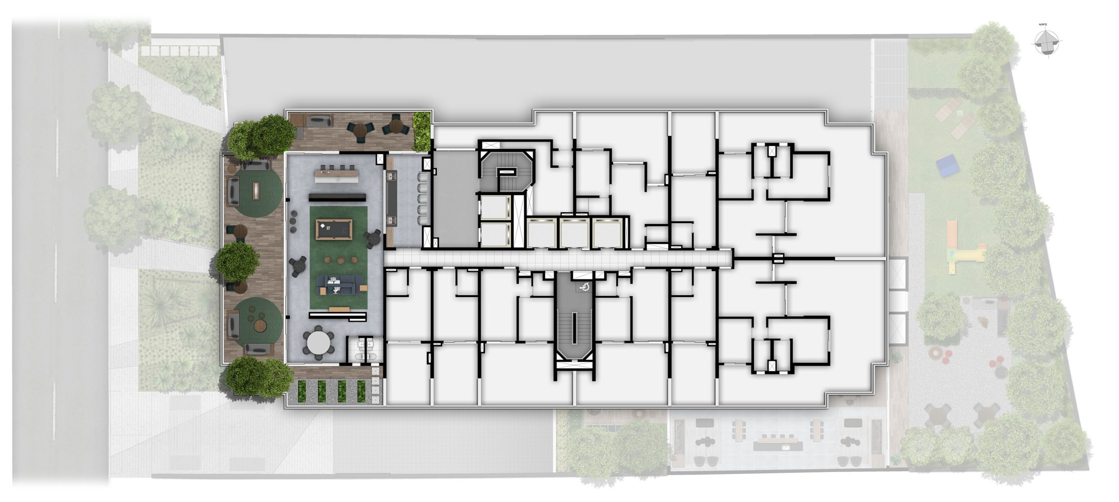 Planta 03 - 3 pavimento