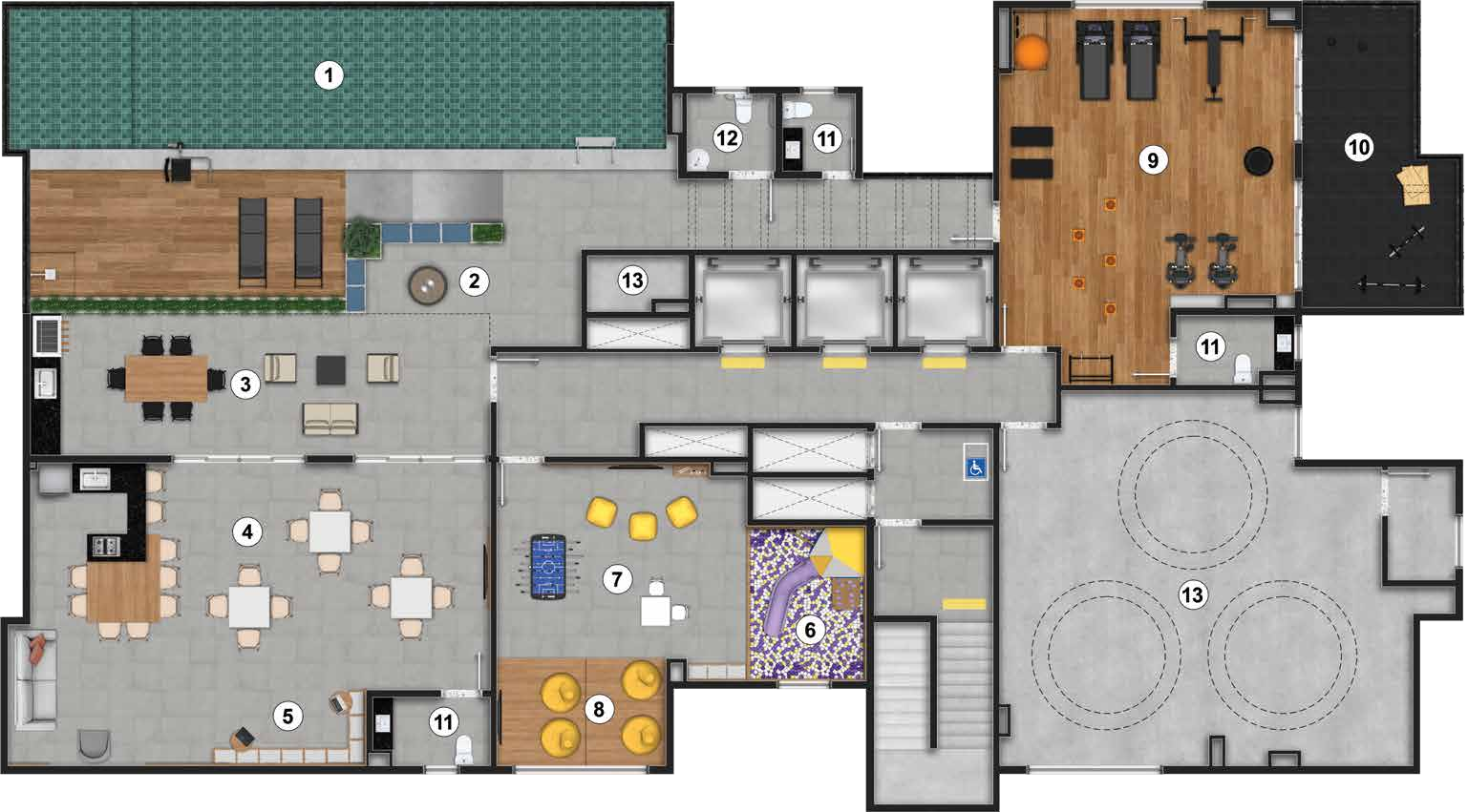 Pavimento rooftop