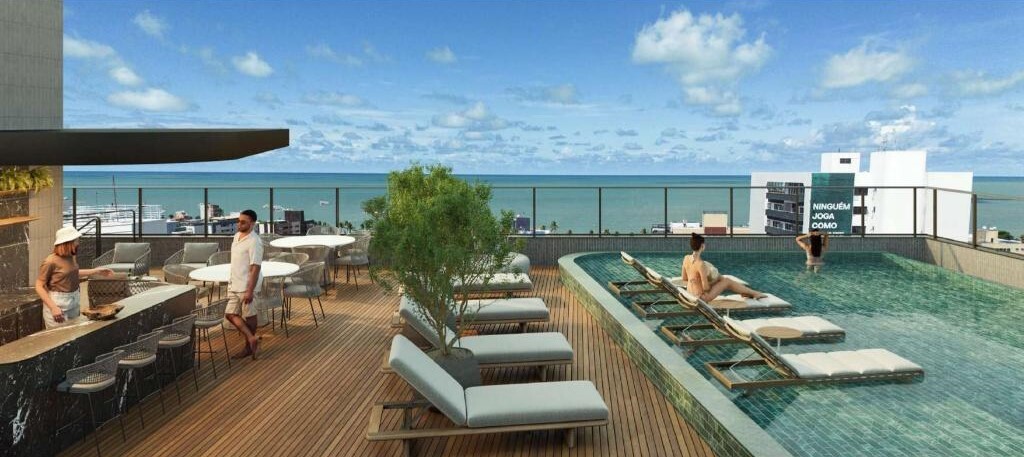 Residencial Multifamiliar de 1 quarto, 17m² no bairro Tambaú, em João Pessoa | Eu Corretor