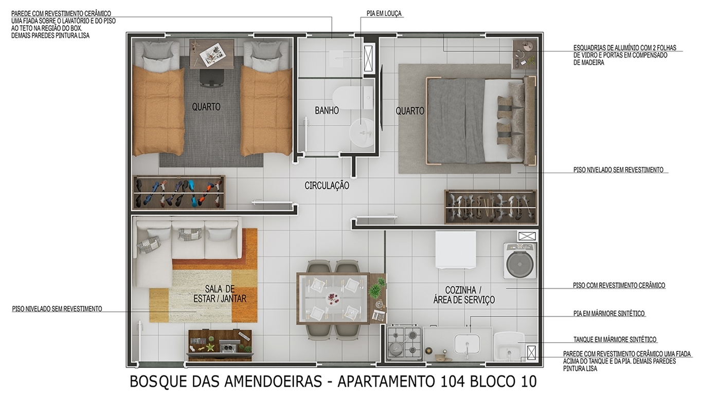 Bosque das Amendoeiras - Fase 2 Bosque das Amendoeiras - Fase 2