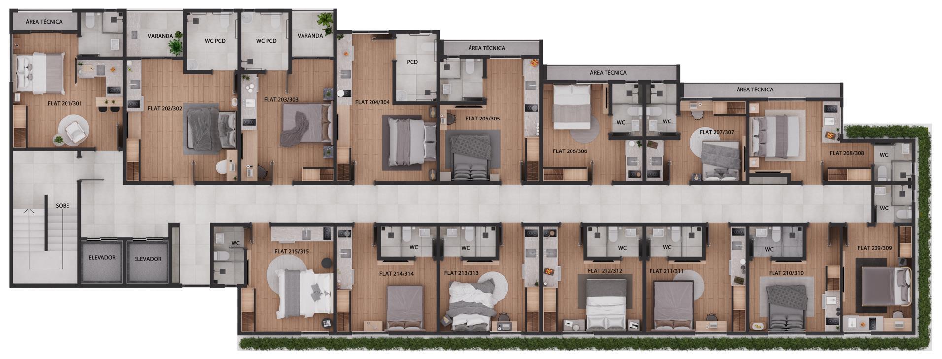 Reserva da Mata - Bauten