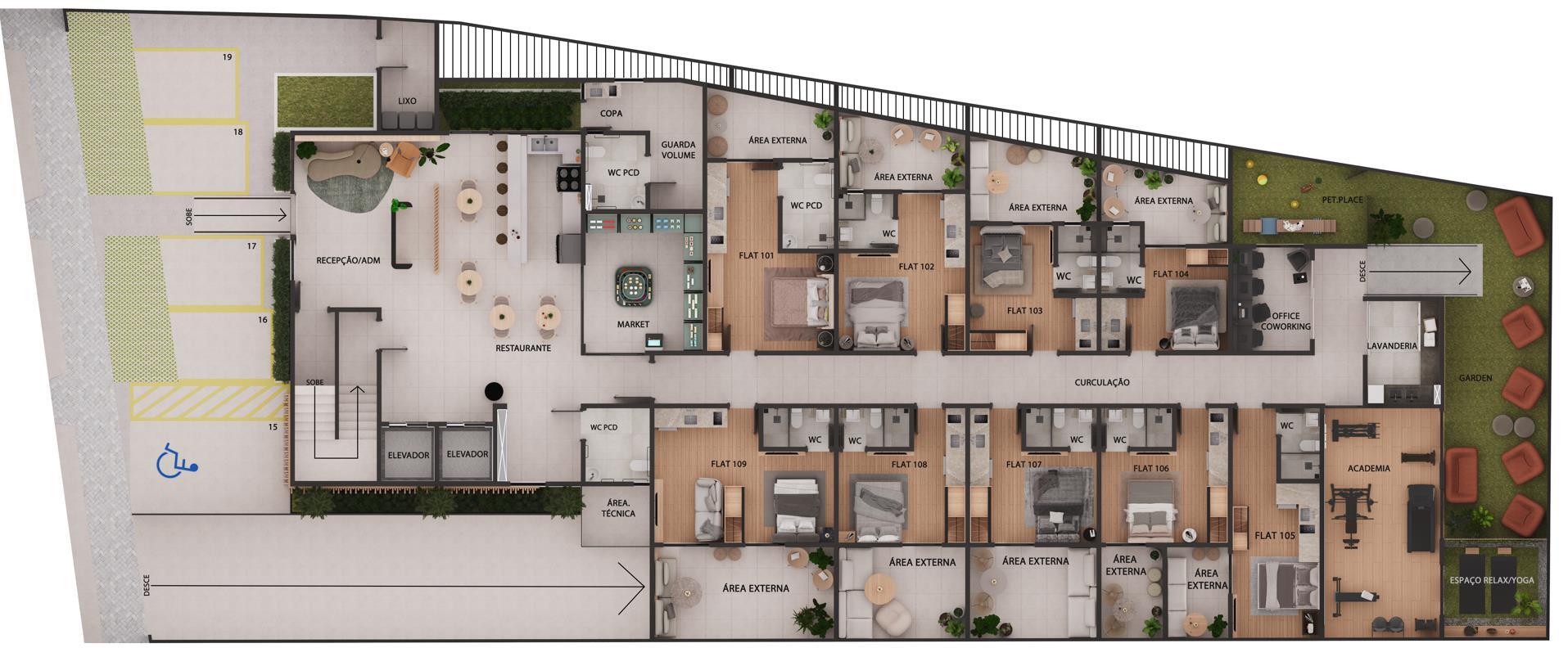 Reserva da Mata - Bauten