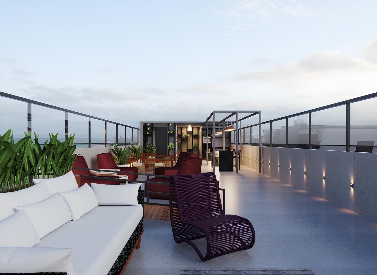 Residencial Multifamiliar de 1 quarto, 21m² no bairro Cabo Branco, em João Pessoa | Eu Corretor