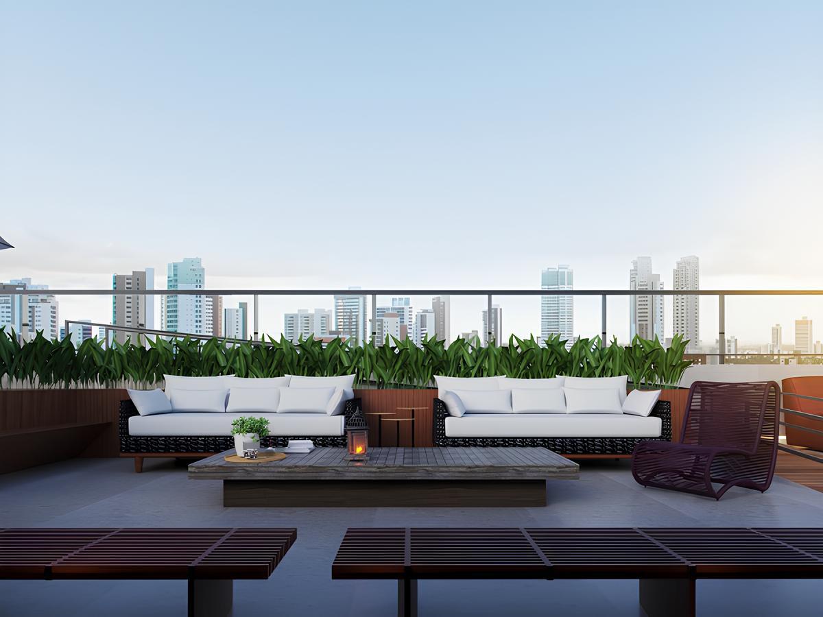 Residencial Multifamiliar de 1 quarto, 21m² no bairro Cabo Branco, em João Pessoa | Eu Corretor