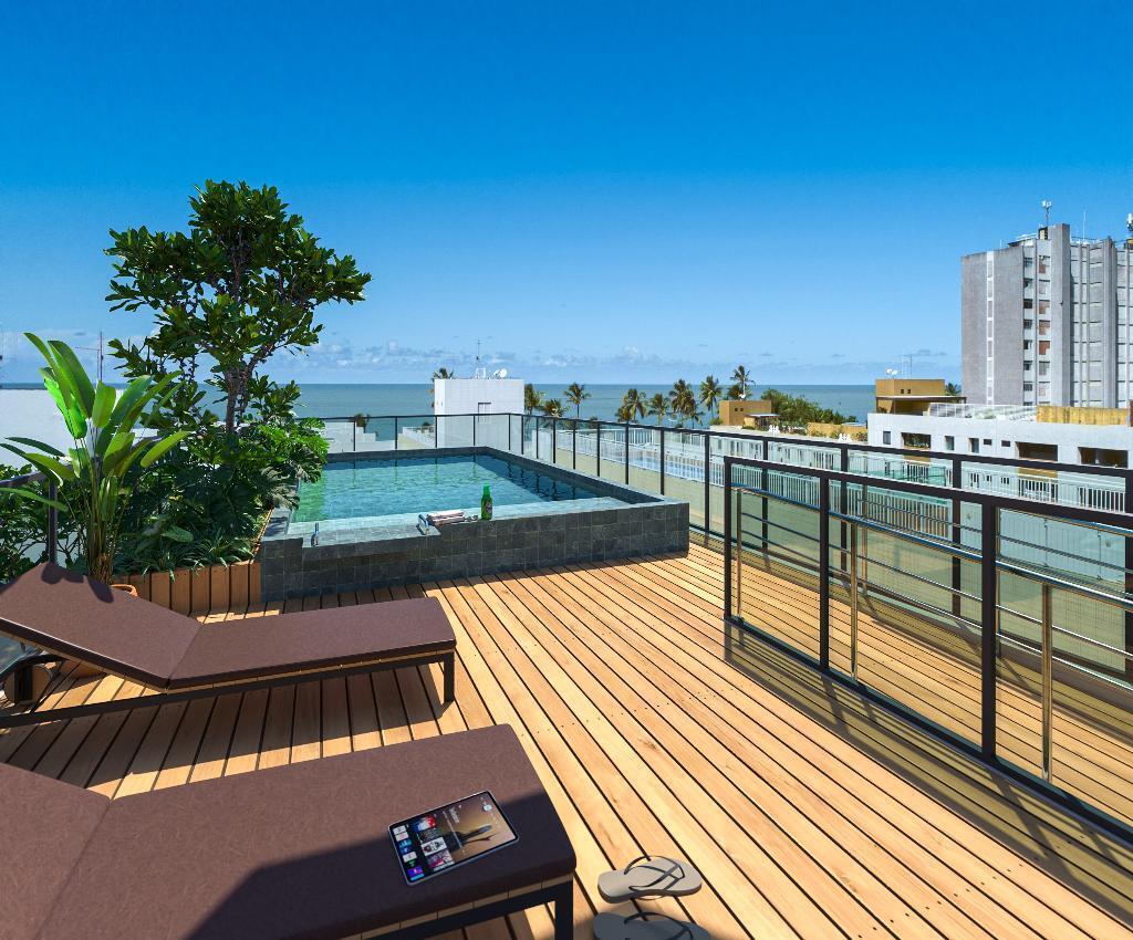 Residencial Multifamiliar de 1 quarto, 22m² no bairro Cabo Branco, em João Pessoa | Eu Corretor