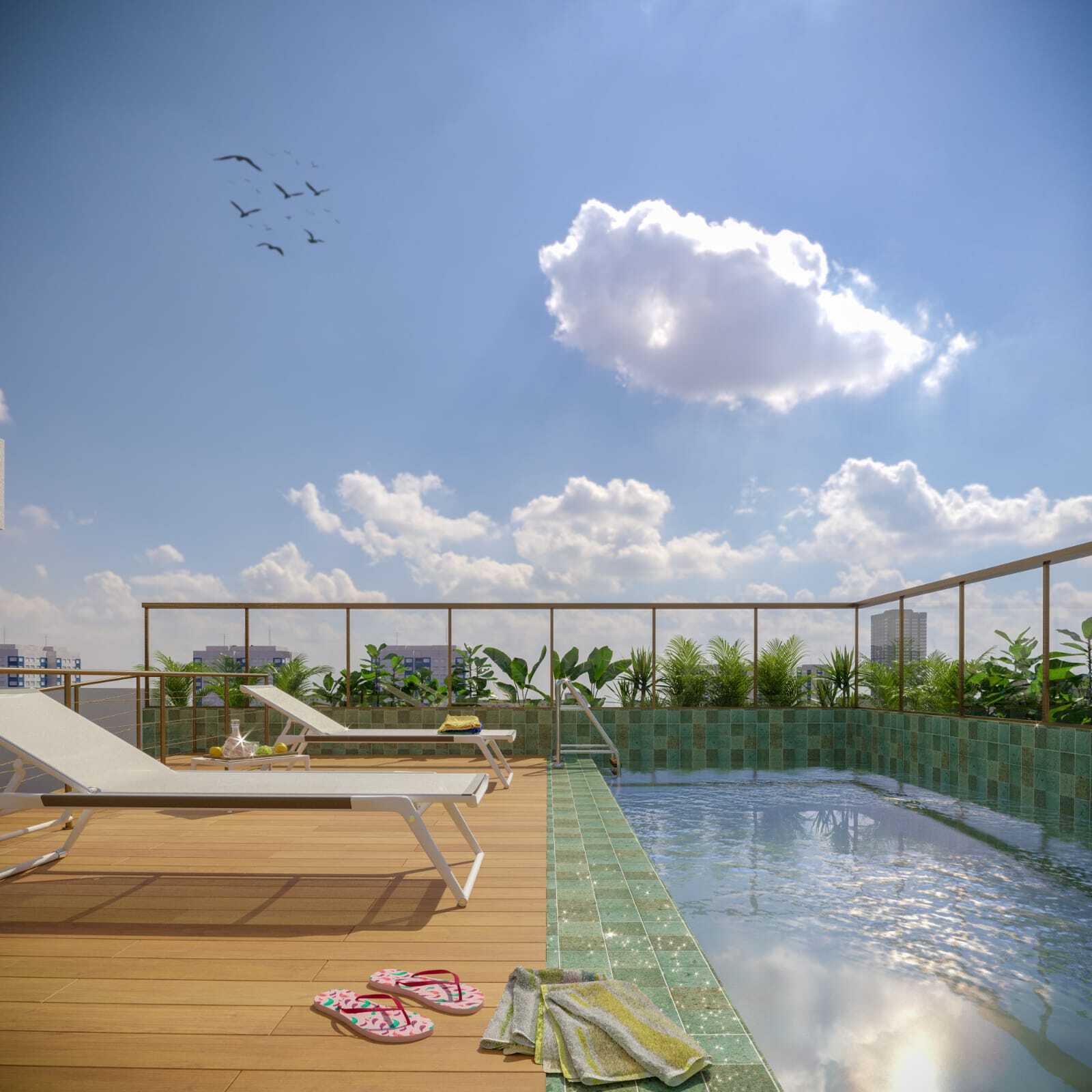 Residencial Multifamiliar de 1 quarto, 22m² no bairro Intermares, em Cabedelo | Eu Corretor