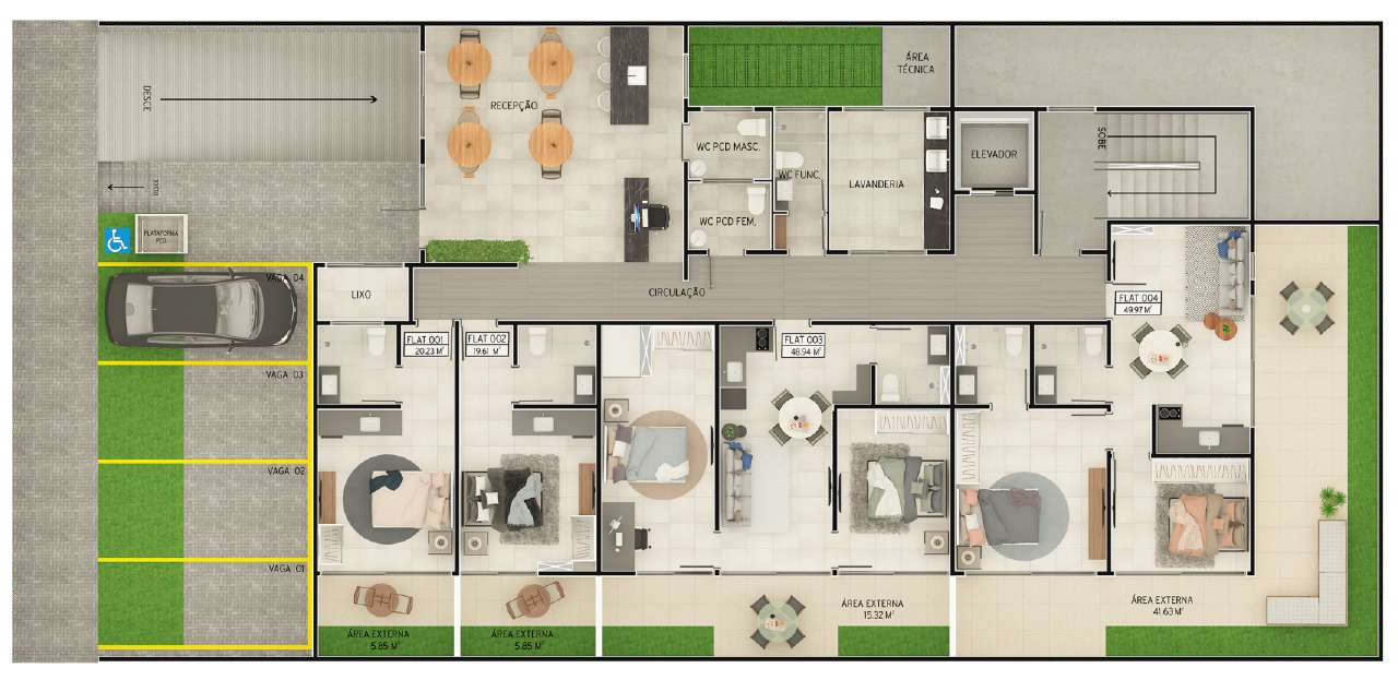 Sieg Flat - Nordeste Incorporações