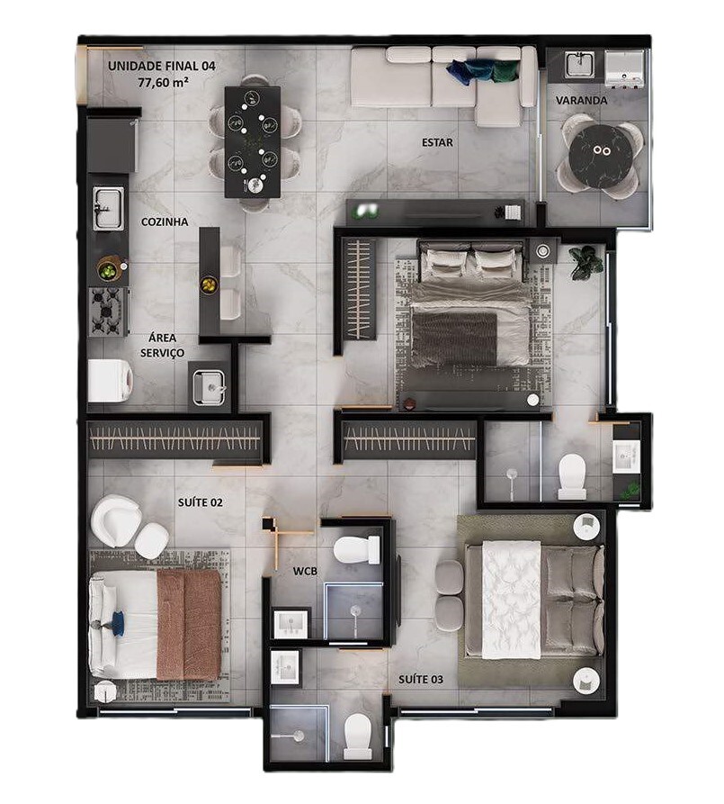 Apartamento, 1 quarto, 28 m² - Foto 21