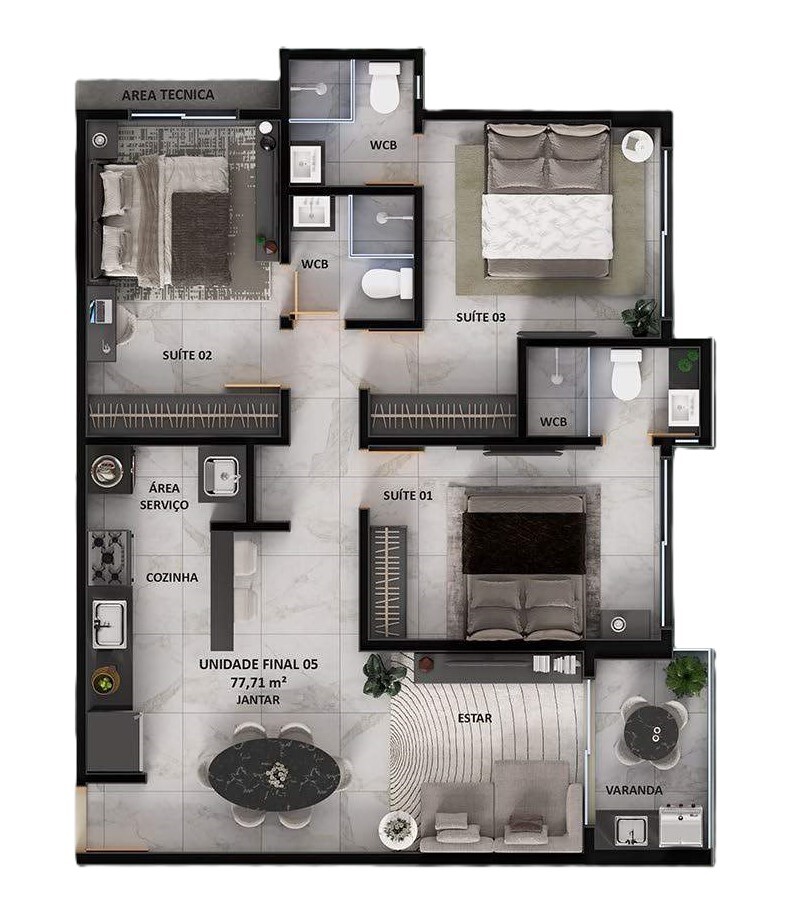Apartamento, 1 quarto, 28 m² - Foto 24