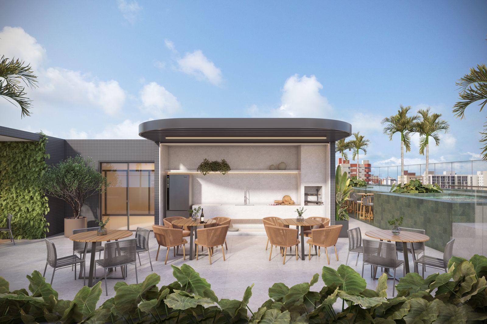 Residencial Multifamiliar de 1 quarto, 28m² no bairro Intermares, em Cabedelo | Eu Corretor