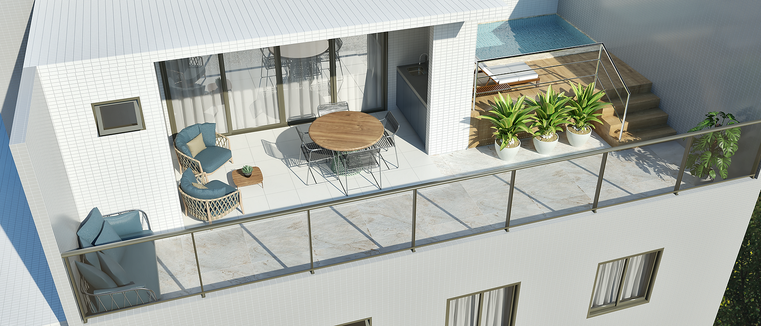 Residencial Multifamiliar de 2 quartos, 61m² no bairro Brisamar, em João Pessoa | Eu Corretor