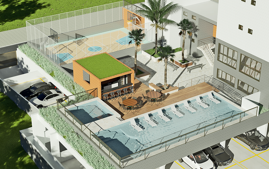 Residencial Multifamiliar de 2 quartos, 61m² no bairro Brisamar, em João Pessoa | Eu Corretor