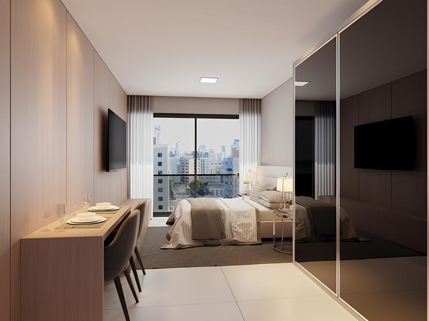 Residencial Multifamiliar de 1 quarto, 20m² no bairro Cabo Branco, em João Pessoa | Eu Corretor