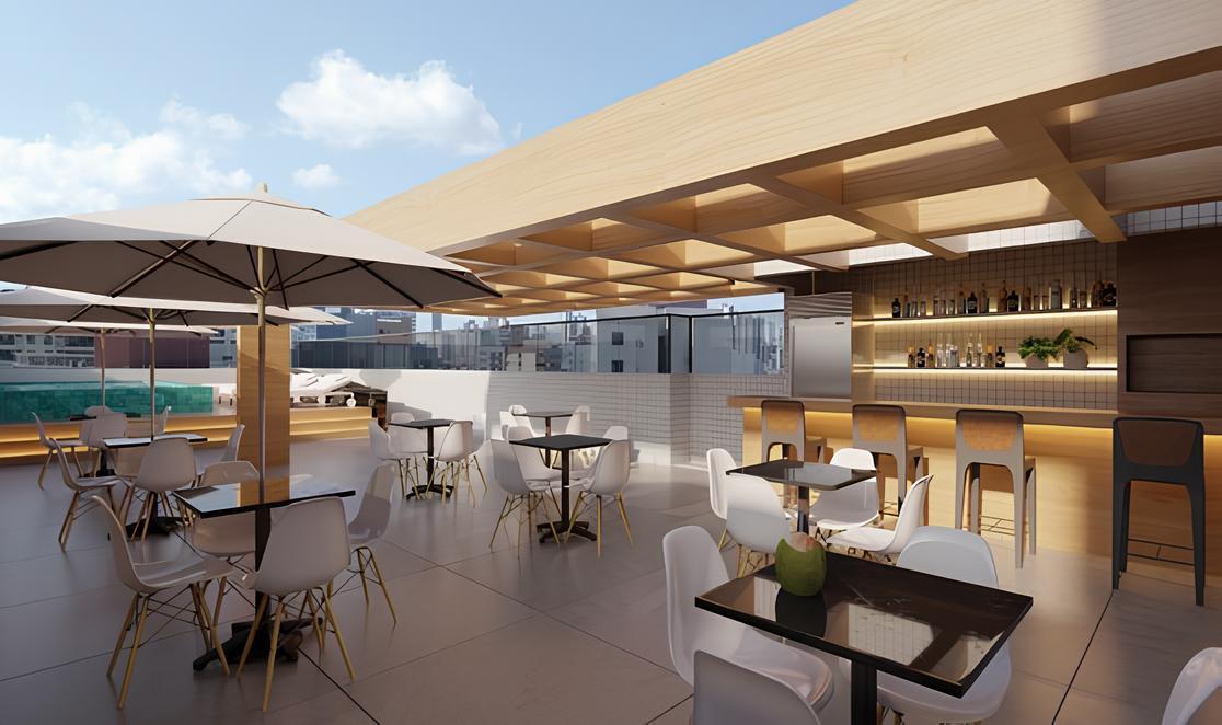 Residencial Multifamiliar de 1 quarto, 20m² no bairro Cabo Branco, em João Pessoa | Eu Corretor