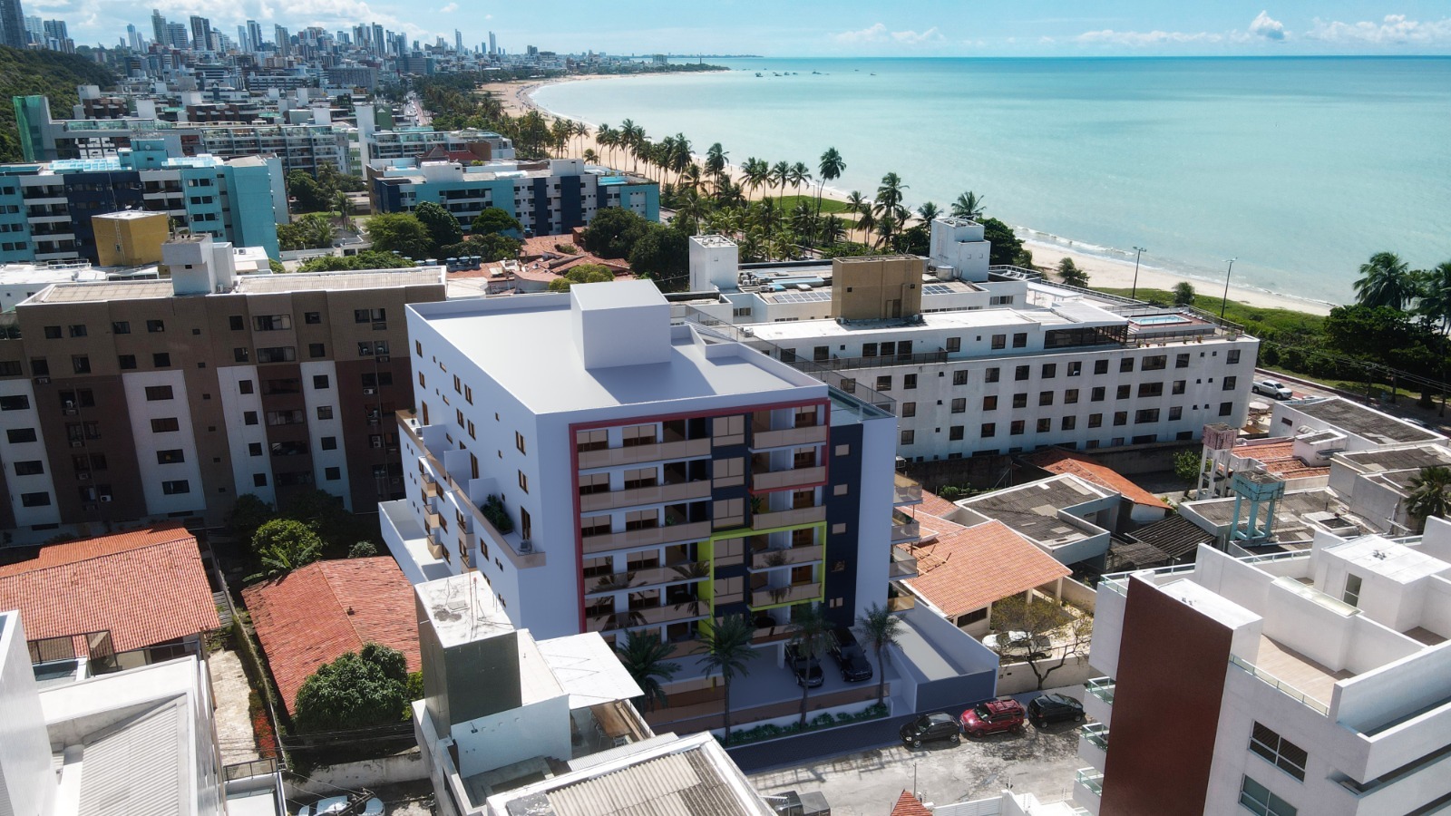 Residencial Multifamiliar de 1 quarto, 37m² no bairro Cabo Branco, em João Pessoa | Eu Corretor