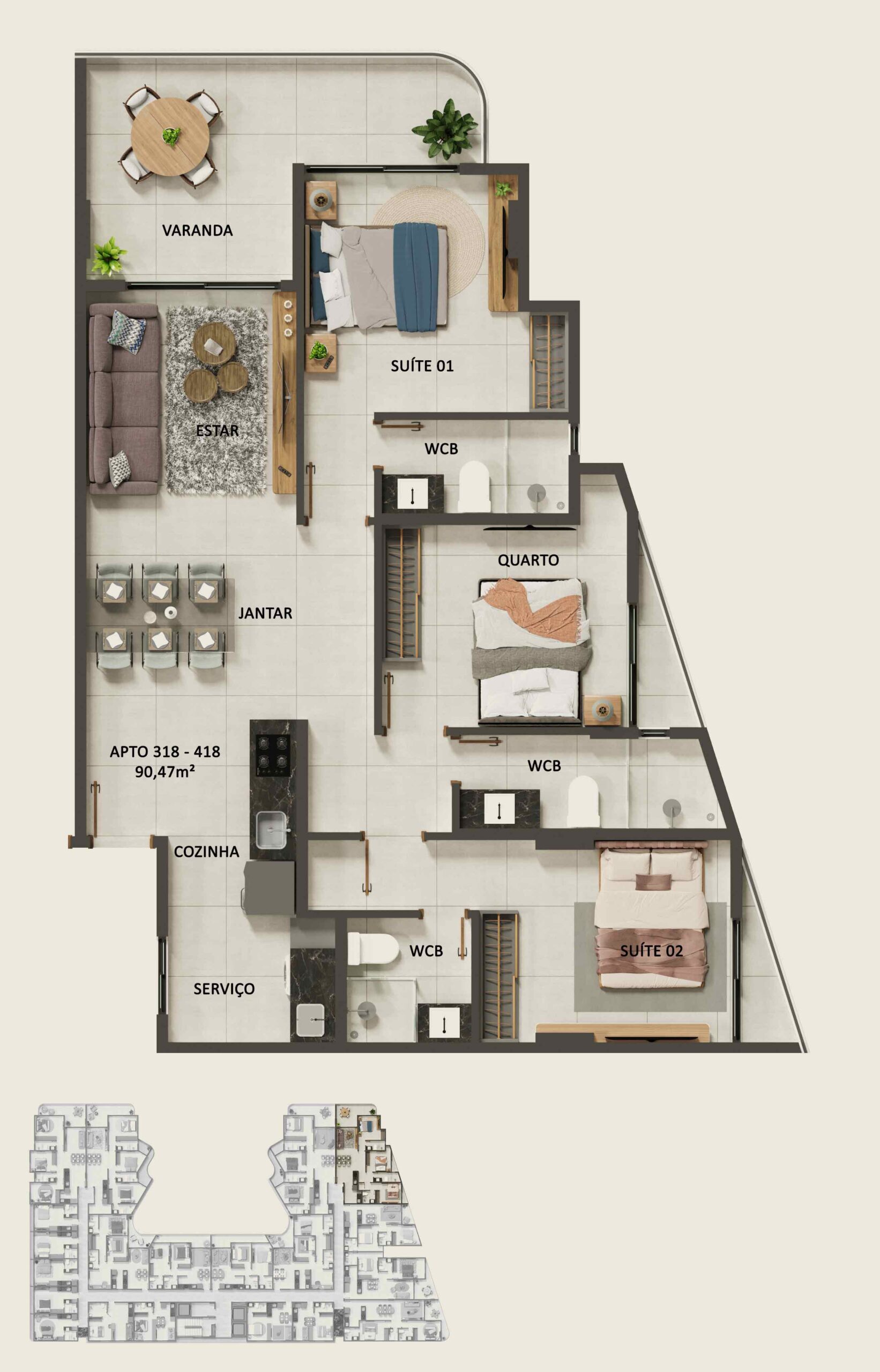 Casa, 2 quartos, 90 m² - Foto 39