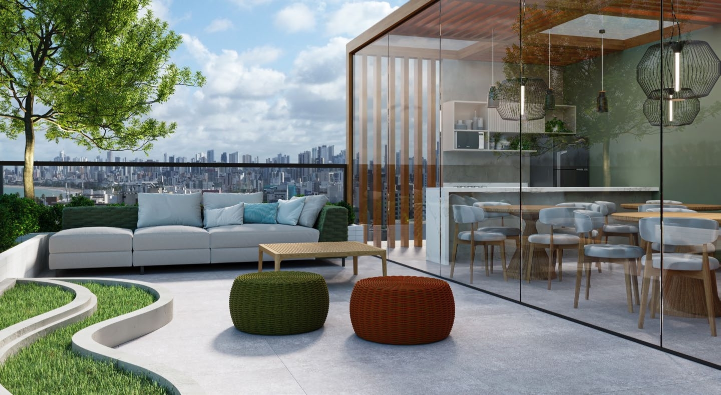 Residencial Multifamiliar de 2 quartos, 63m² no bairro Bessa, em João Pessoa | Eu Corretor