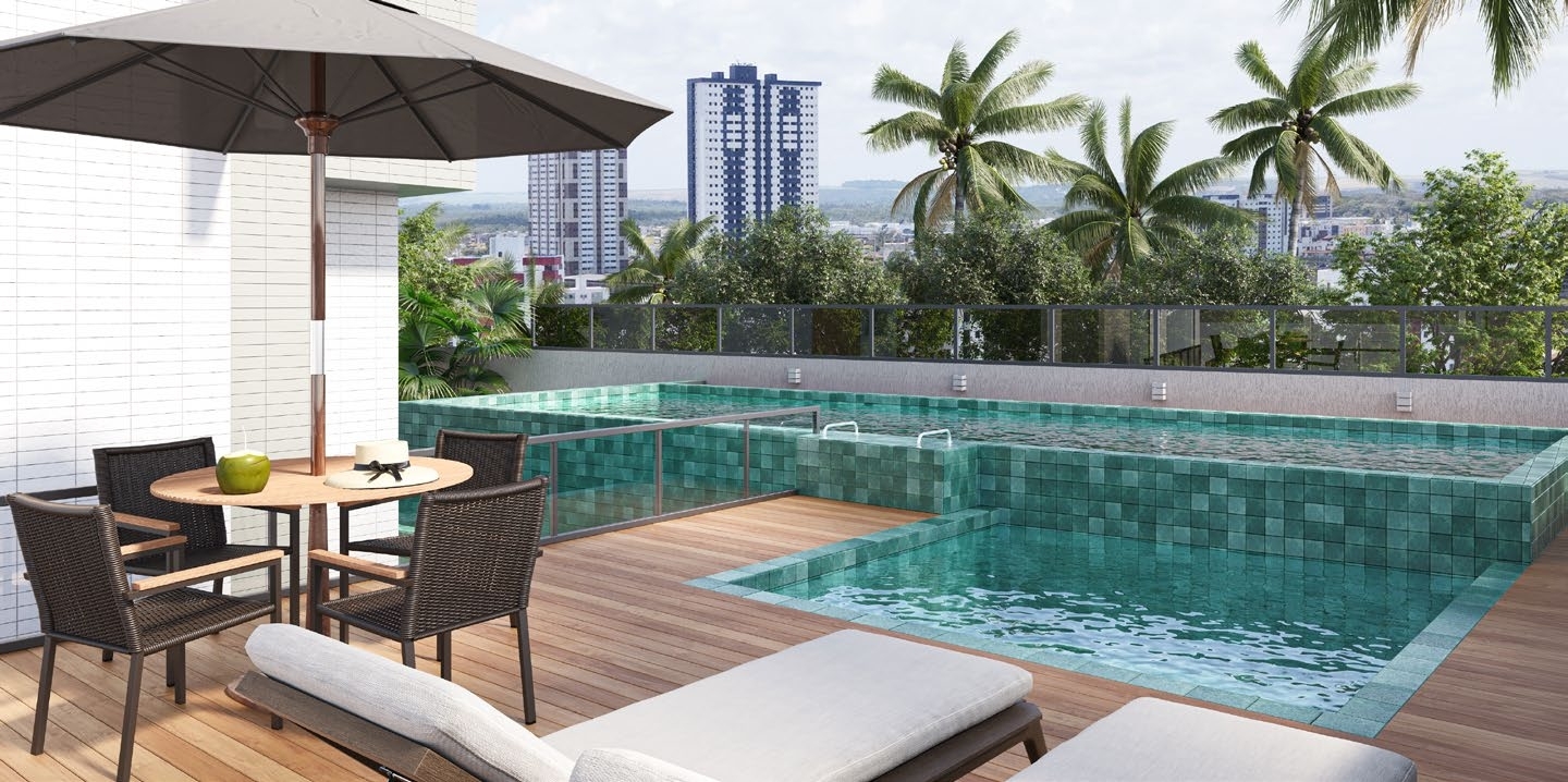 Residencial Multifamiliar de 2 quartos, 63m² no bairro Bessa, em João Pessoa | Eu Corretor