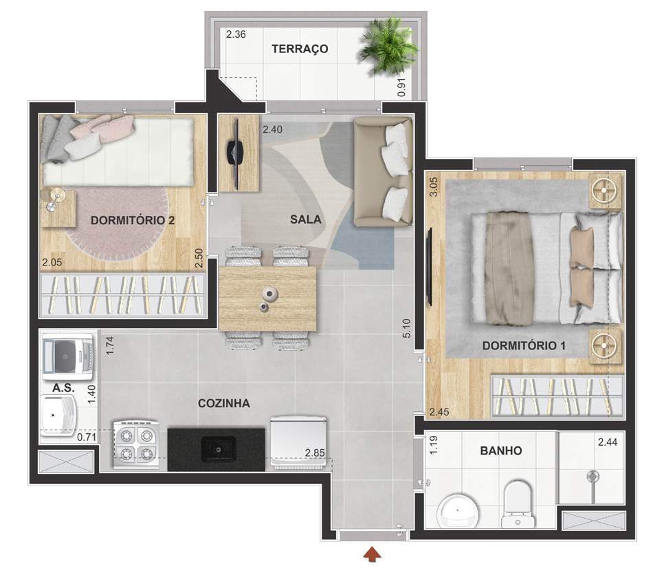 Máximo Vila Mascote - Cury SP