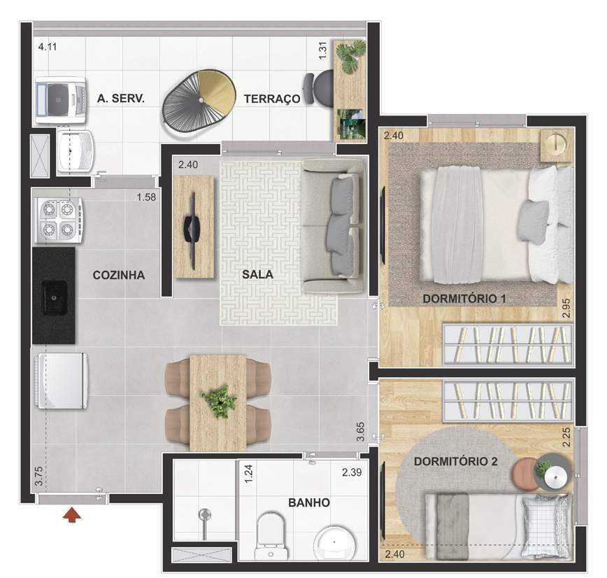 Máximo Vila Mascote - Cury SP