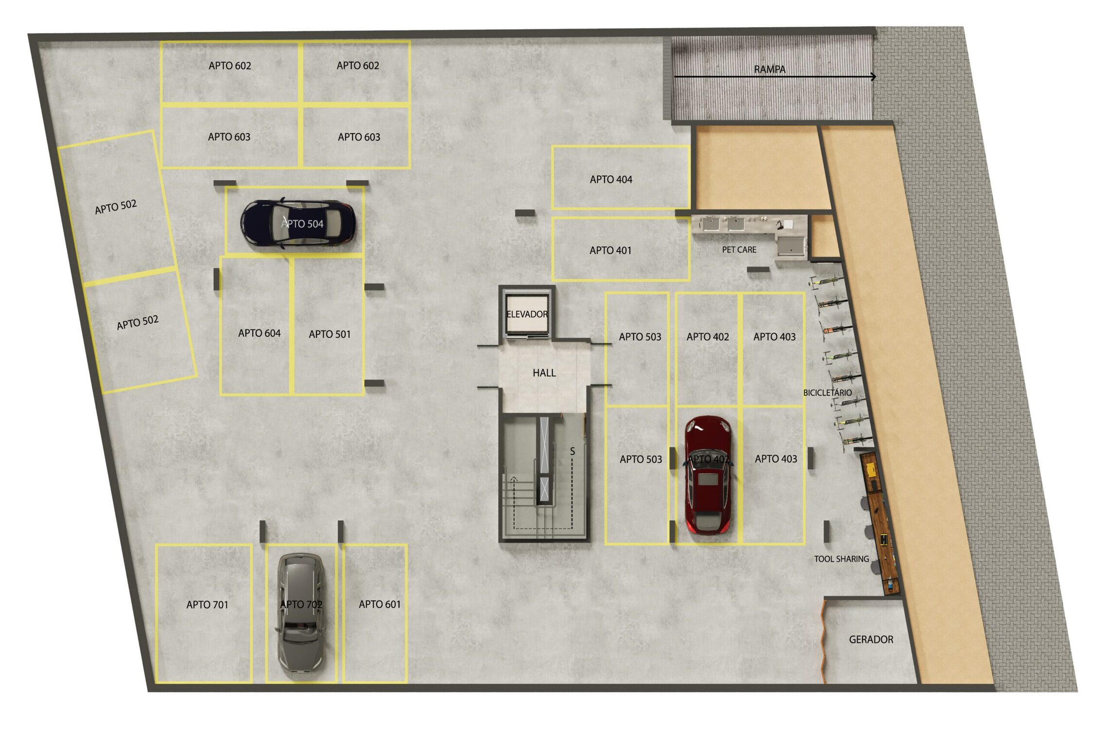 Basement level