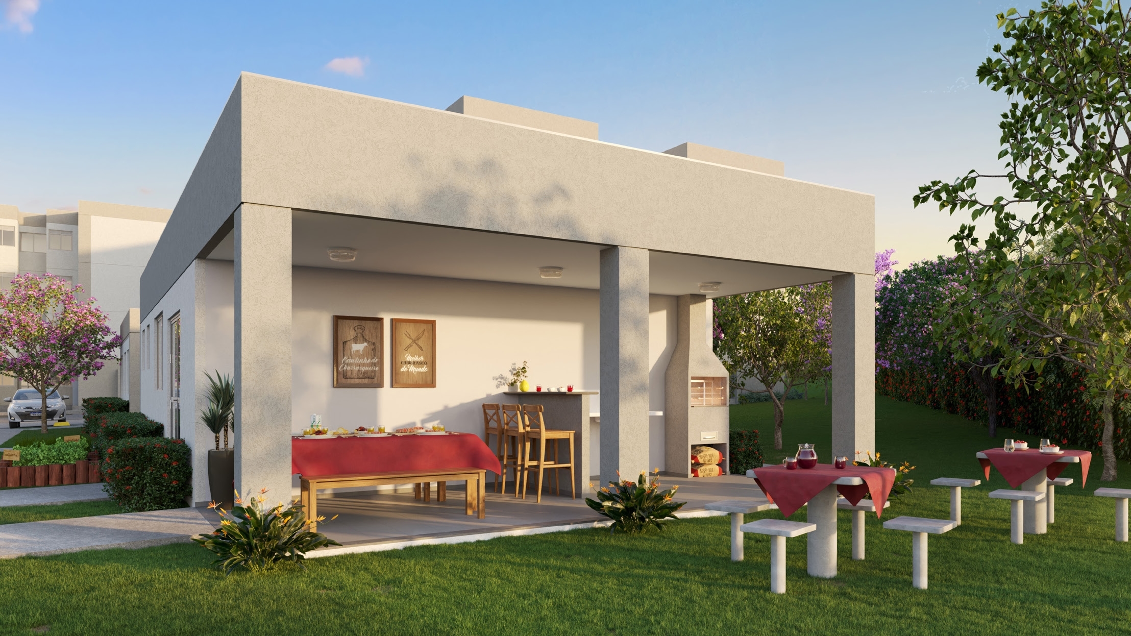 Residencial Multifamiliar de 2 quartos, 42m² no bairro Residencial Frei Galvão, em Goiânia | Eu Corretor