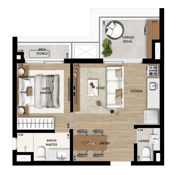 Mozae Higienópolis - Tegra SP Mozae Higienópolis - Tegra SP