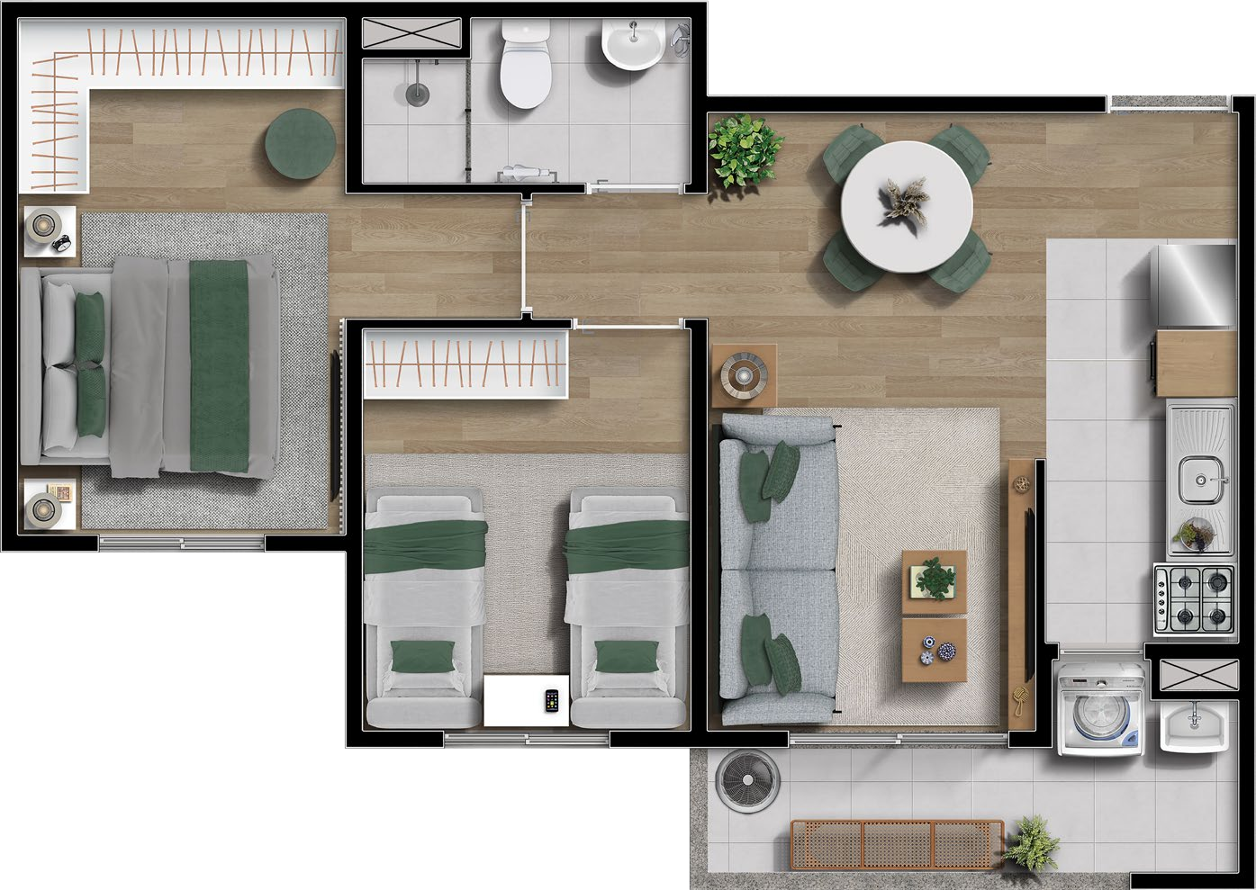 Bosque das Sapucaias - FA OLIVA