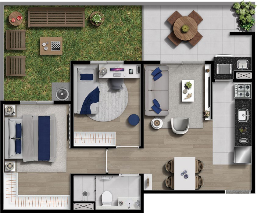 Bosque das Sapucaias - FA OLIVA