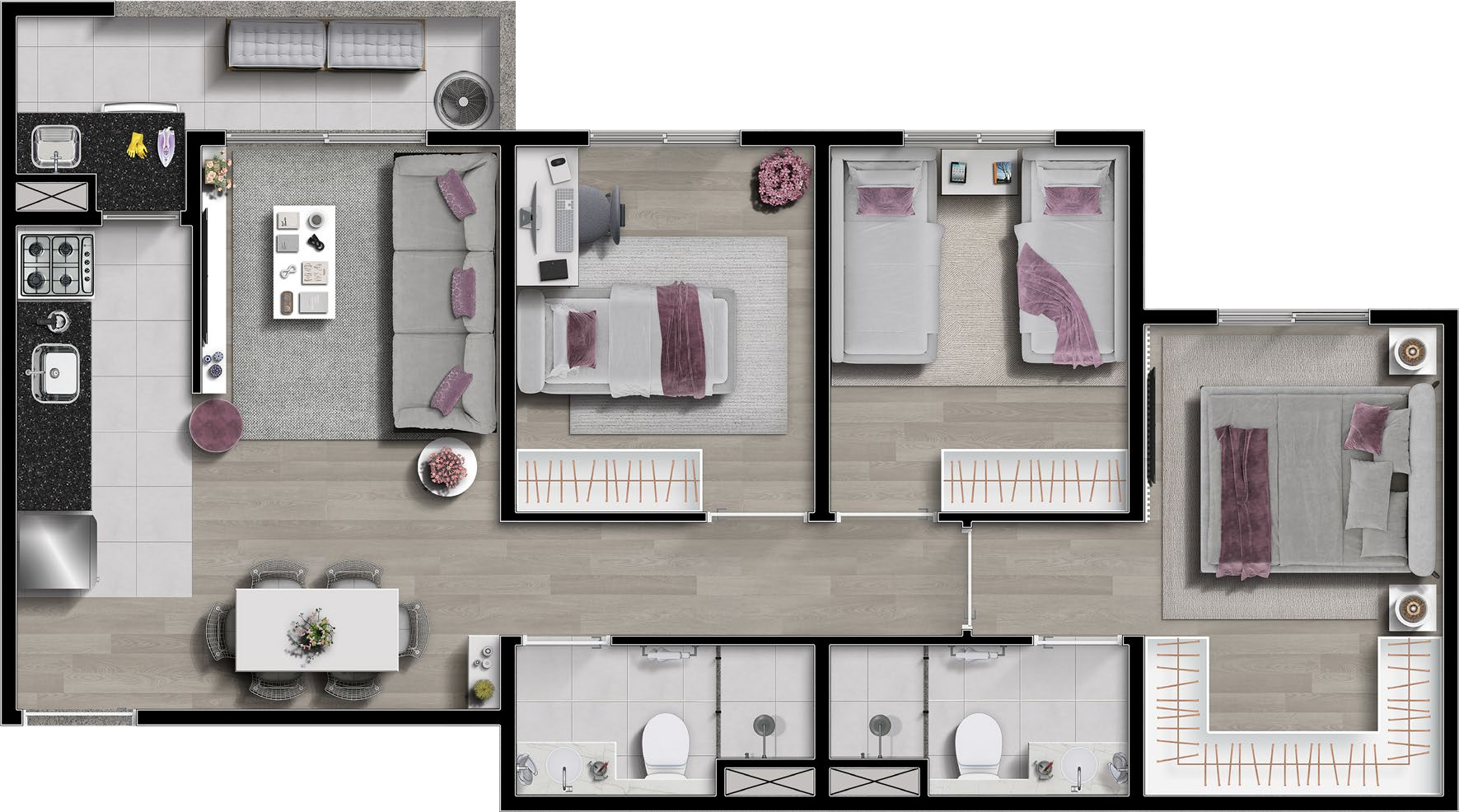 Bosque das Sapucaias - FA OLIVA