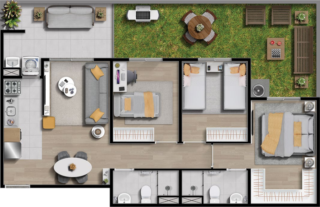 Bosque das Sapucaias - FA OLIVA