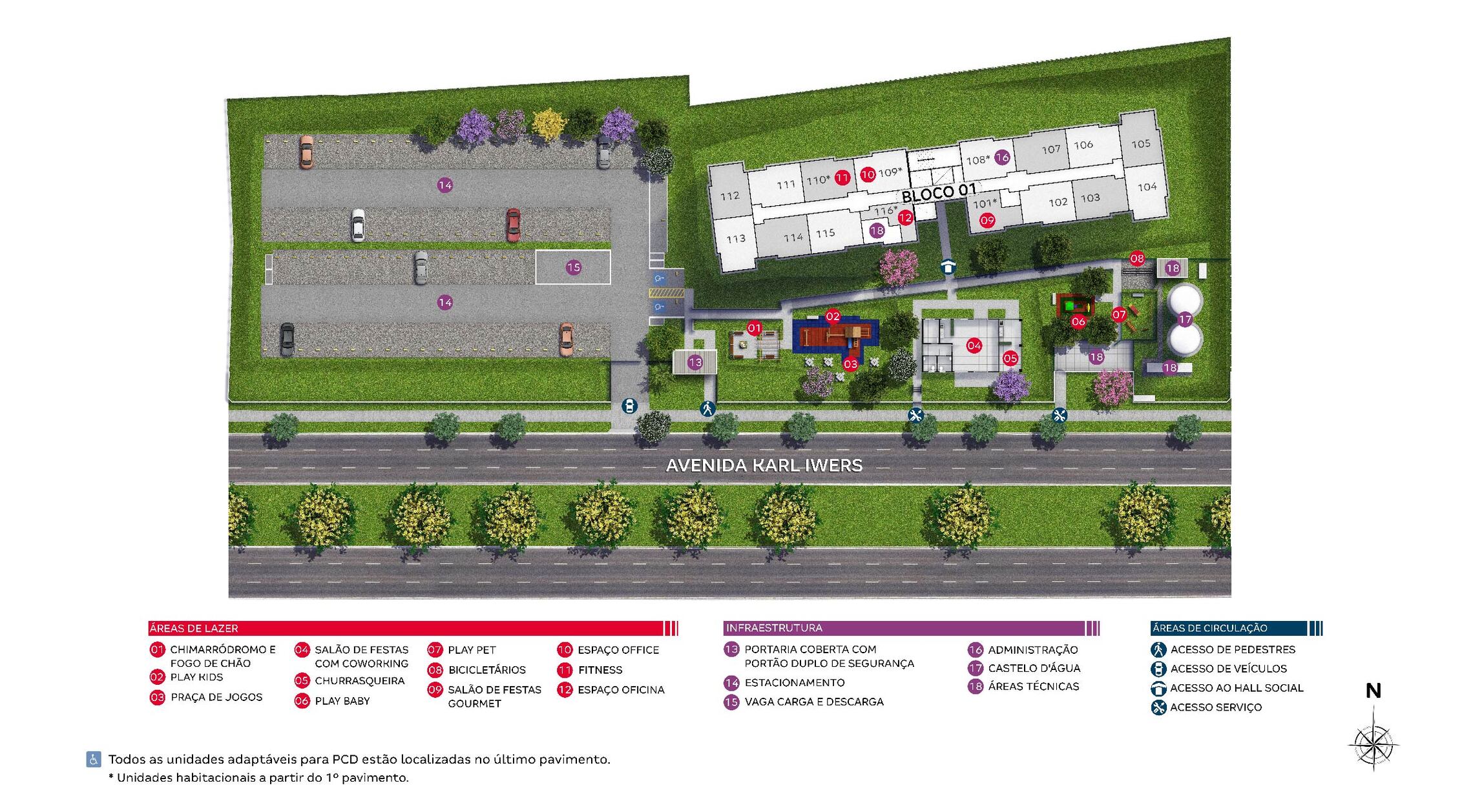 Quinta do Lago Bolsena - Tenda RS Quinta do Lago Bolsena - Tenda RS