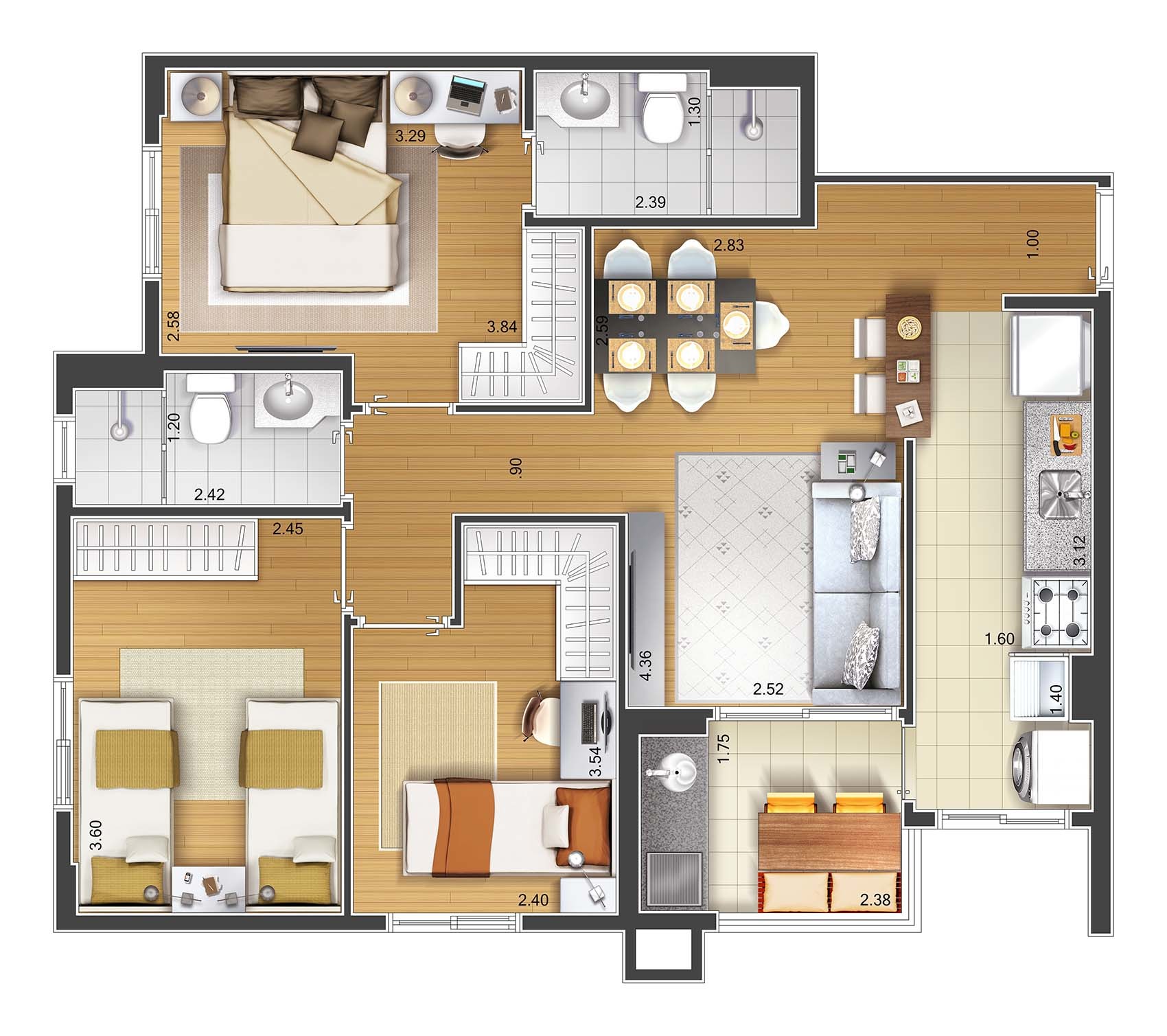 Felicitat Barcelona - Abraham e Gazoni