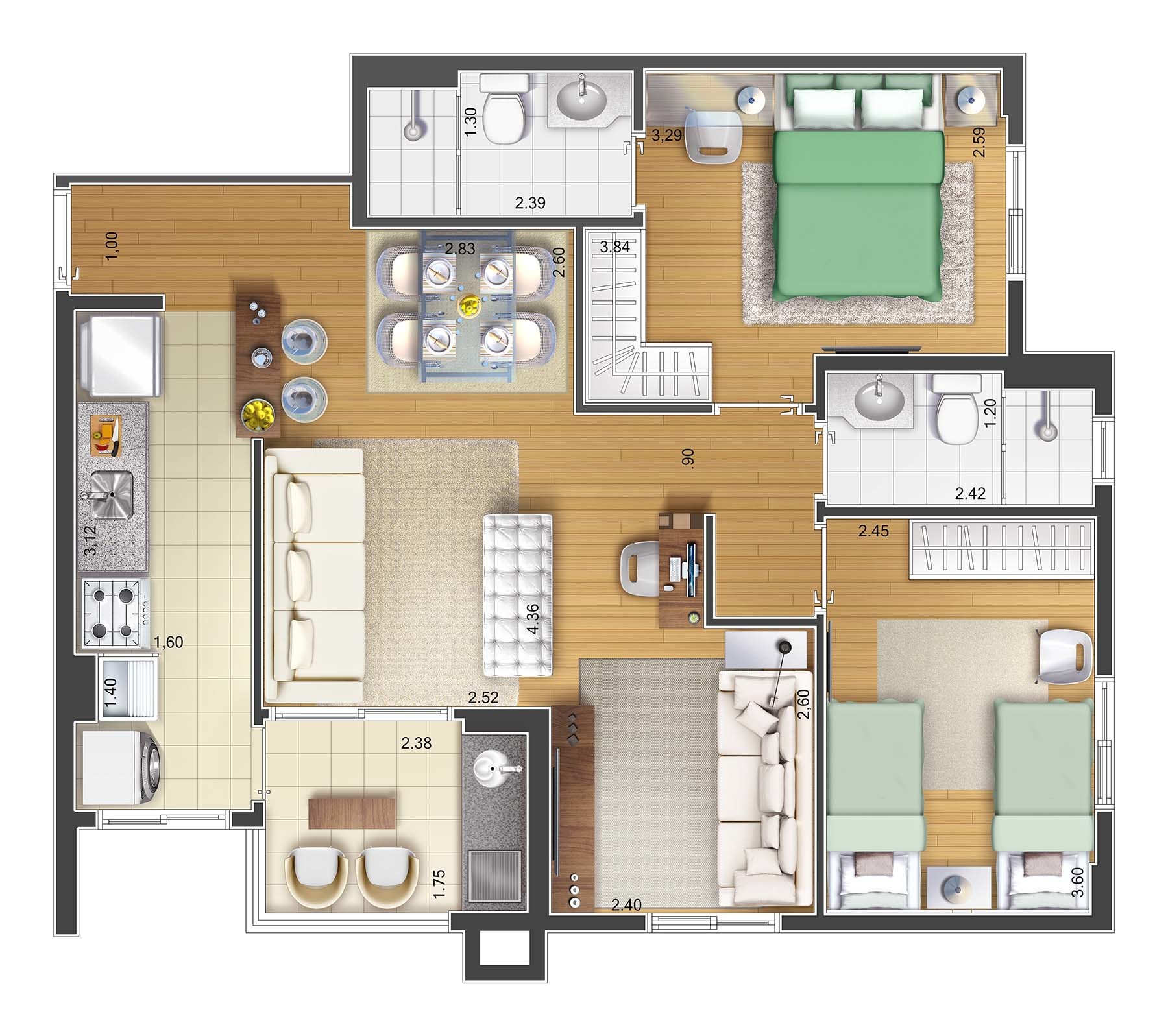Felicitat Barcelona - Abraham e Gazoni