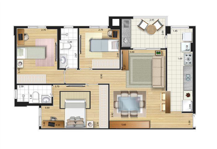 Villa Cavana - Abraham e Gazoni