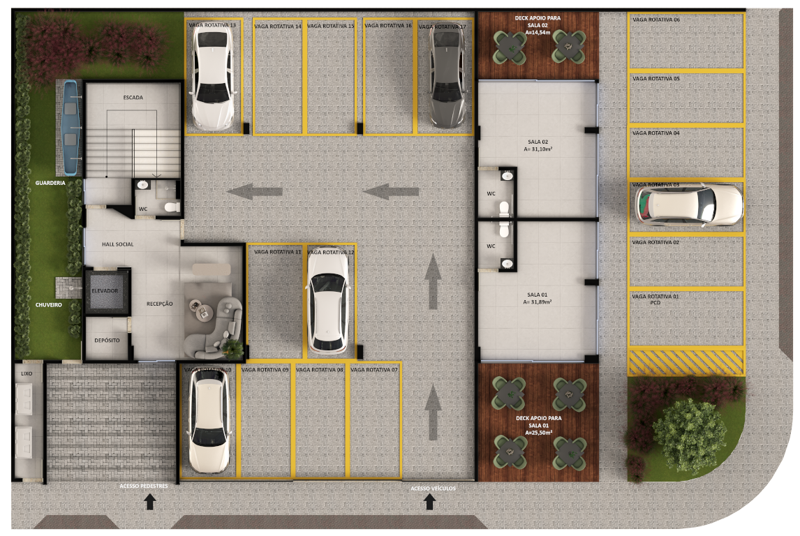 Apartamento, 1 quarto, 24 m² - Foto 8