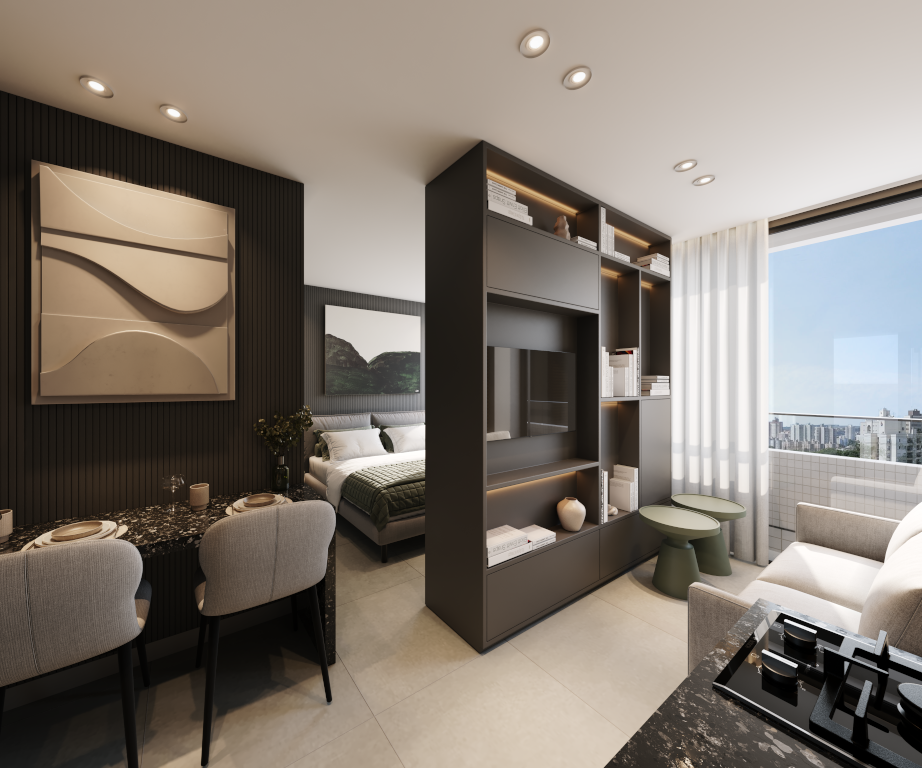 Residencial Multifamiliar de 1 quarto, 22m² no bairro Poço, em Cabedelo | Eu Corretor