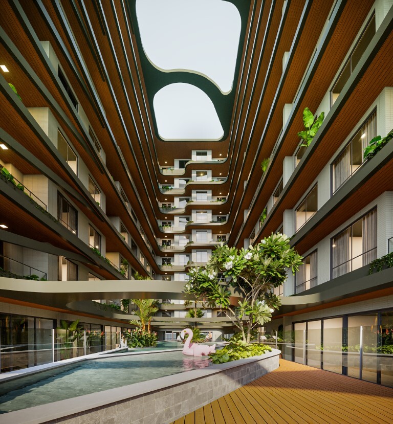 Residencial Multifamiliar de 1 quarto, 38m² no bairro Ponta de Campina, em Cabedelo | Eu Corretor